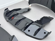 DRY CARBON BODY KIT for MCLAREN 750S 2023+ Forza Performance Style Custom Fit Design RYFT Style
Set includes:

Front Lip
Front Fenders
Side Skirts
Hood Bonnet
Rear Diffuser
Rear Spoiler
Material: Dry Carbon

NOTE: Professional installation is required.