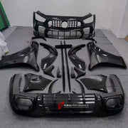 DRY CARBON WIDE BODY KIT for MERCEDES-BENZ AMG GT43 GT50 GT53 GT63 S X290 4-DOOR COUPE 2018+ FORZA PERFORMANCE custom fit Rocket 1000 Style

Set includes:
Front Lip
Front Bumper Assembly
Front Grille
Fender Flares
Fenders
Side Skirts
Rear Bumper Assembly
Rear Diffuser

Material: Dry Carbon

NOTE: Professional installation is required.