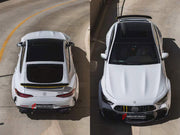 DRY CARBON WIDE BODY KIT for MERCEDES-BENZ AMG GT43 GT50 GT53 GT63 S X290 4-DOOR COUPE 2018+ FORZA PERFORMANCE custom fit Rocket 1000 Style

Set includes:
Front Lip
Front Bumper Assembly
Front Grille
Fender Flares
Fenders
Side Skirts
Rear Bumper Assembly
Rear Diffuser

Material: Dry Carbon

NOTE: Professional installation is required.