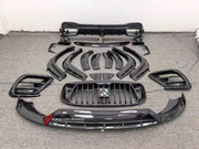 DRY CARBON WIDE BODY KIT for MERCEDES BENZ GLS X167 2019+

Set includes:

Front Lip
Front Air Vent Cover
Front Grille
Fender Flares
Fender Flares Trims
Roof Spoiler
Rear Bumper Trims

Rear Diffuser
Exhaust Tips


Material: Dry Carbon

Note: Professional installation is required.