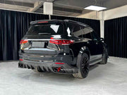 DRY CARBON WIDE BODY KIT for MERCEDES BENZ GLS X167 2019+

Set includes:

Front Lip
Front Air Vent Cover
Front Grille
Fender Flares
Fender Flares Trims
Roof Spoiler
Rear Bumper Trims

Rear Diffuser
Exhaust Tips


Material: Dry Carbon

Note: Professional installation is required.