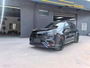 DRY CARBON WIDE BODY KIT for MERCEDES BENZ GLS X167 2019+

Set includes:

Front Lip
Front Air Vent Cover
Front Grille
Fender Flares
Fender Flares Trims
Roof Spoiler
Rear Bumper Trims

Rear Diffuser
Exhaust Tips


Material: Dry Carbon

Note: Professional installation is required.