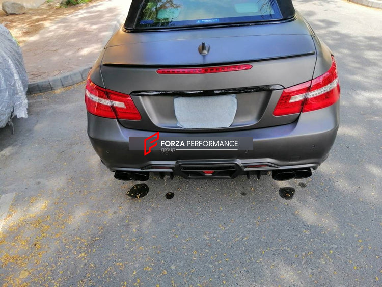 WIDE BODY KIT for MERCEDES-BENZ E-CLASS C207 W207 2009 - 2016  Set includes:   Front Bumper Front Hood/Bonnet Side Fenders Fender Flares Side Skirts Rear Bumper