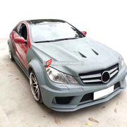 WIDE BODY KIT for MERCEDES-BENZ E-CLASS C207 W207 2009 - 2016  Set includes:   Front Bumper Front Hood/Bonnet Side Fenders Fender Flares Side Skirts Rear Bumper
