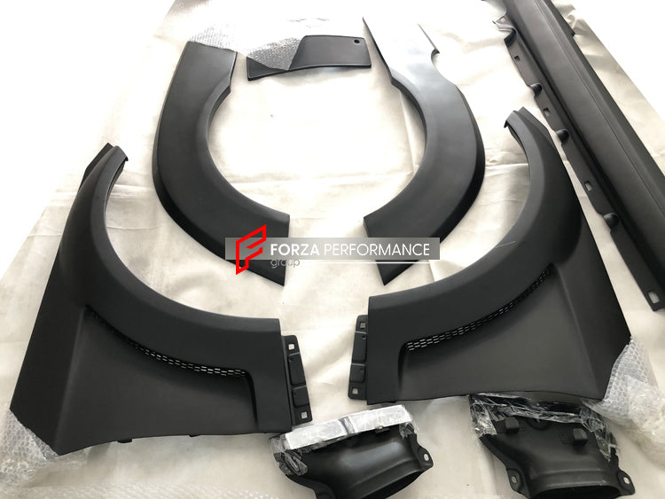 WIDE BODY KIT for MERCEDES-BENZ E-CLASS C207 W207 2009 - 2016  Set includes:   Front Bumper Front Hood/Bonnet Side Fenders Fender Flares Side Skirts Rear Bumper