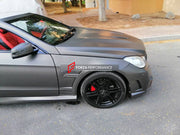 WIDE BODY KIT for MERCEDES-BENZ E-CLASS C207 W207 2009 - 2016  Set includes:   Front Bumper Front Hood/Bonnet Side Fenders Fender Flares Side Skirts Rear Bumper