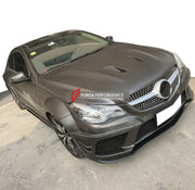 WIDE BODY KIT for MERCEDES-BENZ E-CLASS C207 W207 2009 - 2016  Set includes:   Front Bumper Front Hood/Bonnet Side Fenders Fender Flares Side Skirts Rear Bumper