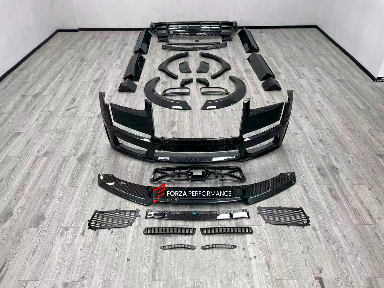 DRY CARBON WIDE BODY KIT for ROLLS-ROYCE CULLINAN SERIES 2 2024+ custom fit 1016 wide body kit