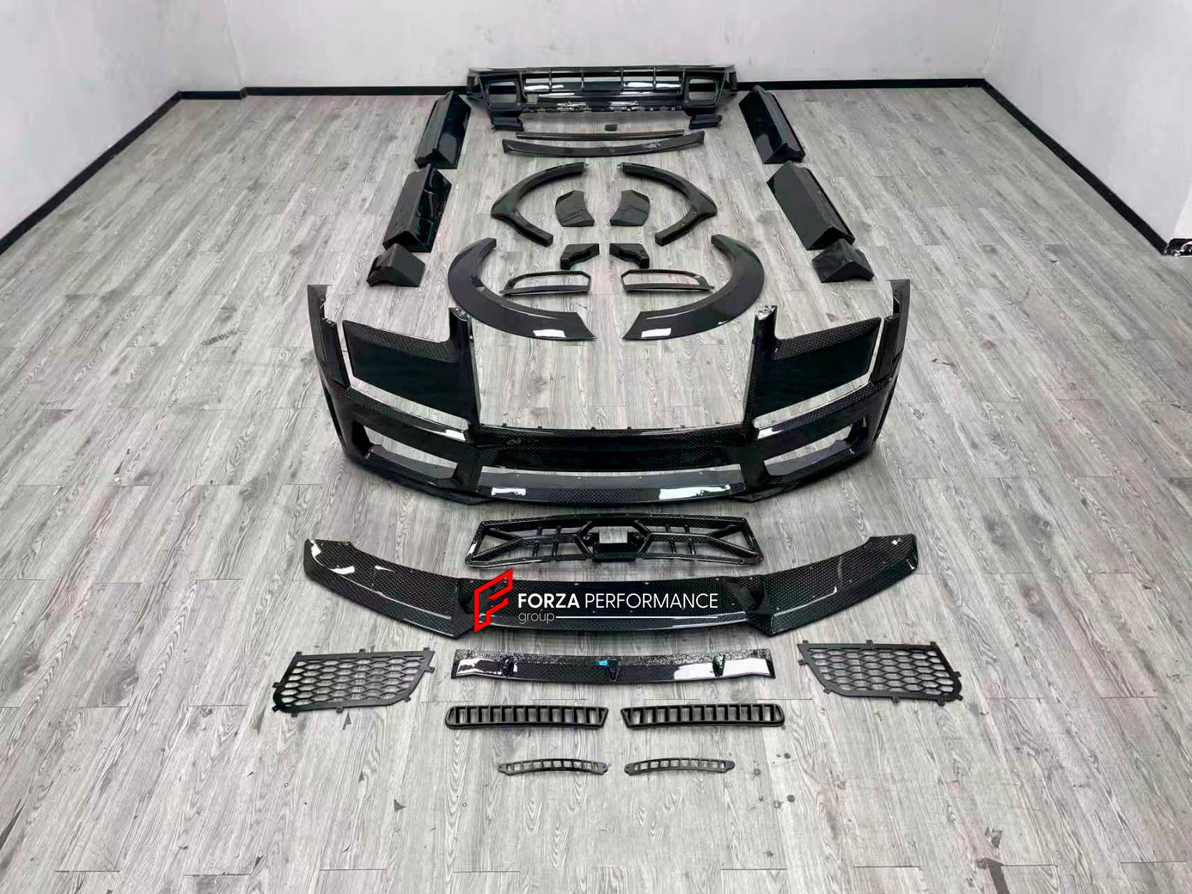 DRY CARBON WIDE BODY KIT for ROLLS-ROYCE CULLINAN SERIES 2 2024+ custom fit 1016 wide body kit