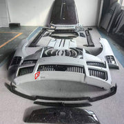 DRY CARBON WIDE BODY KIT for ROLLS-ROYCE CULLINAN SERIES I 2018 - 2024 FORZA PERFORMANCE custom fit Mansory Style

Set includes:
Front Lip
Front Bumper Assembly
Hood Bonnet
Front Fenders
Fender Flares
Body Side Door Moldings
Side Skirts
Roof Spoiler
Ducktail Spoiler
Rear Diffuser

Material: Dry Carbon

NOTE: Professional installation is required.