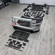 DRY CARBON WIDE BODY KIT for ZEEKR 9X 2025+ FORZA PERFORMANCE custom fit Mansory Style

Set includes:
Front Lip
Front Bumper Assembly
Front Grille
Hood Bonnet
Fender Flares
Side Mirror Covers
Side Skirts
Roof Spoiler
Rear Spoiler Wing
Rear Window Air Vent Trims
Rear Diffuser
Exhaust Tips

Material: Dry Carbon

NOTE: Professional installation is required.