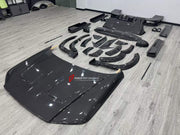 DRY CARBON WIDE BODY KIT for ZEEKR 9X 2025+ FORZA PERFORMANCE custom fit Mansory Style

Set includes:
Front Lip
Front Bumper Assembly
Front Grille
Hood Bonnet
Fender Flares
Side Mirror Covers
Side Skirts
Roof Spoiler
Rear Spoiler Wing
Rear Window Air Vent Trims
Rear Diffuser
Exhaust Tips

Material: Dry Carbon

NOTE: Professional installation is required.