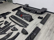 DRY CARBON WIDE BODY KIT for ZEEKR 9X 2025+ FORZA PERFORMANCE custom fit Mansory Style

Set includes:
Front Lip
Front Bumper Assembly
Front Grille
Hood Bonnet
Fender Flares
Side Mirror Covers
Side Skirts
Roof Spoiler
Rear Spoiler Wing
Rear Window Air Vent Trims
Rear Diffuser
Exhaust Tips

Material: Dry Carbon

NOTE: Professional installation is required.