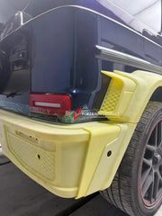 DRY CARBON WIDE FENDER FLARES for MERCEDES BENZ AMG G63 W465 G350 G500 G550 AMG G63 2024+

Set includes:

Fender Flares

Material: Dry carbon

NOTE: Professional installation is required