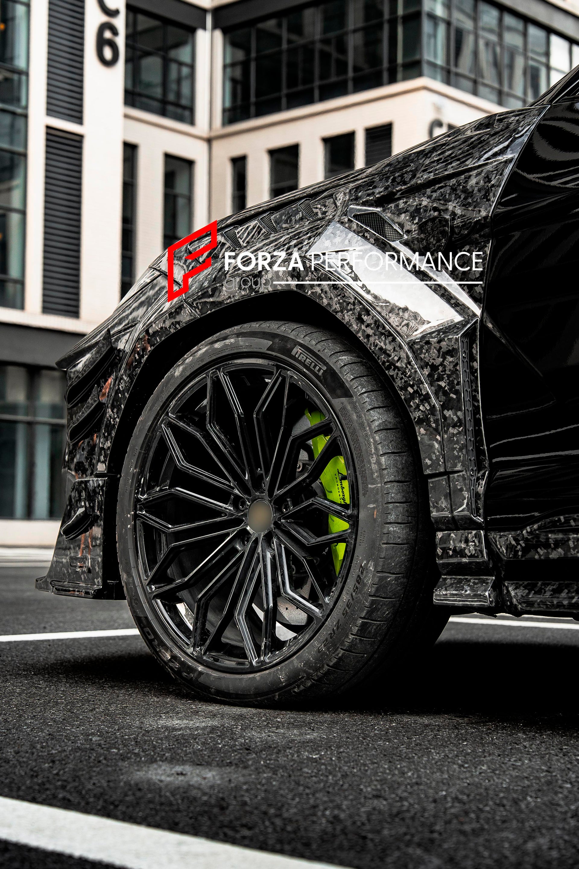 DRY CARBON WIDEBODY KIT for LAMBORGHINI URUS SE 2025 Forza Performance custom fit buy Mansory style design