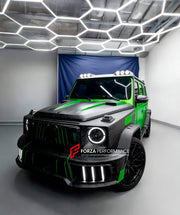 DRY CARBON WIDEBODY KIT FOR MERCEDES BENZ G CLASS W465 G500 G450d G580 G63 AMG 2024+