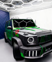 DRY CARBON WIDEBODY KIT FOR MERCEDES BENZ G CLASS W465 G500 G450d G580 G63 AMG 2024+