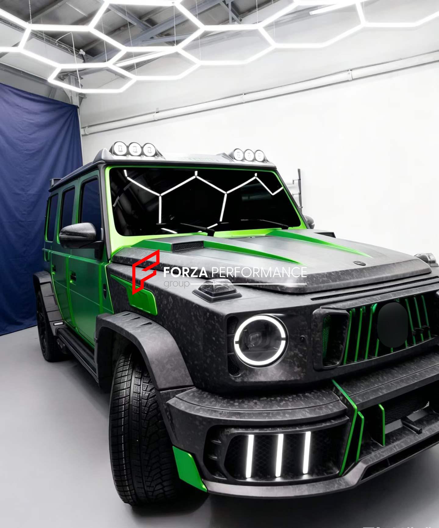 DRY CARBON WIDEBODY KIT FOR MERCEDES BENZ G CLASS W465 G500 G450d G580 G63 AMG 2024+