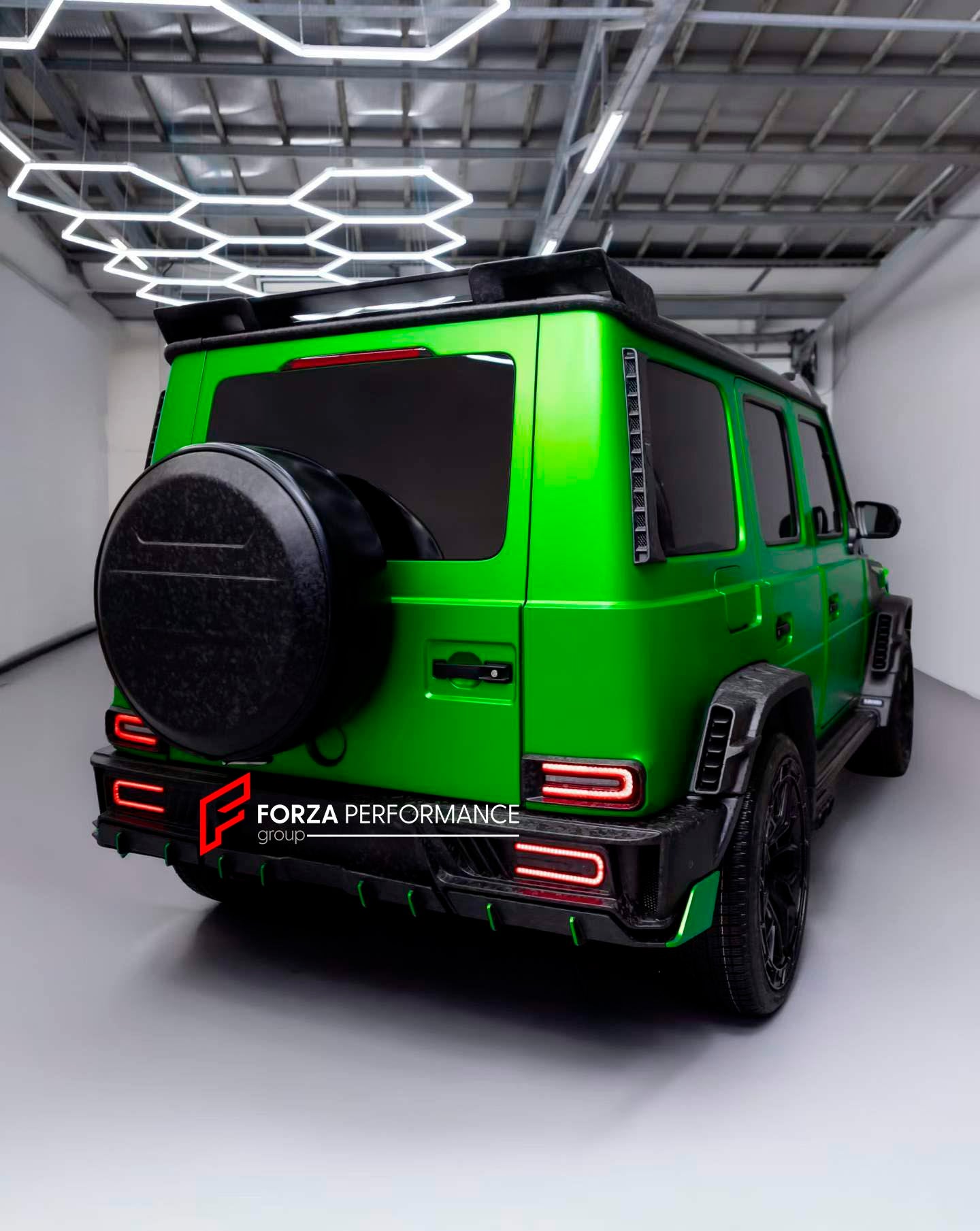 DRY CARBON WIDEBODY KIT FOR MERCEDES BENZ G CLASS W465 G500 G450d G580 G63 AMG 2024+
