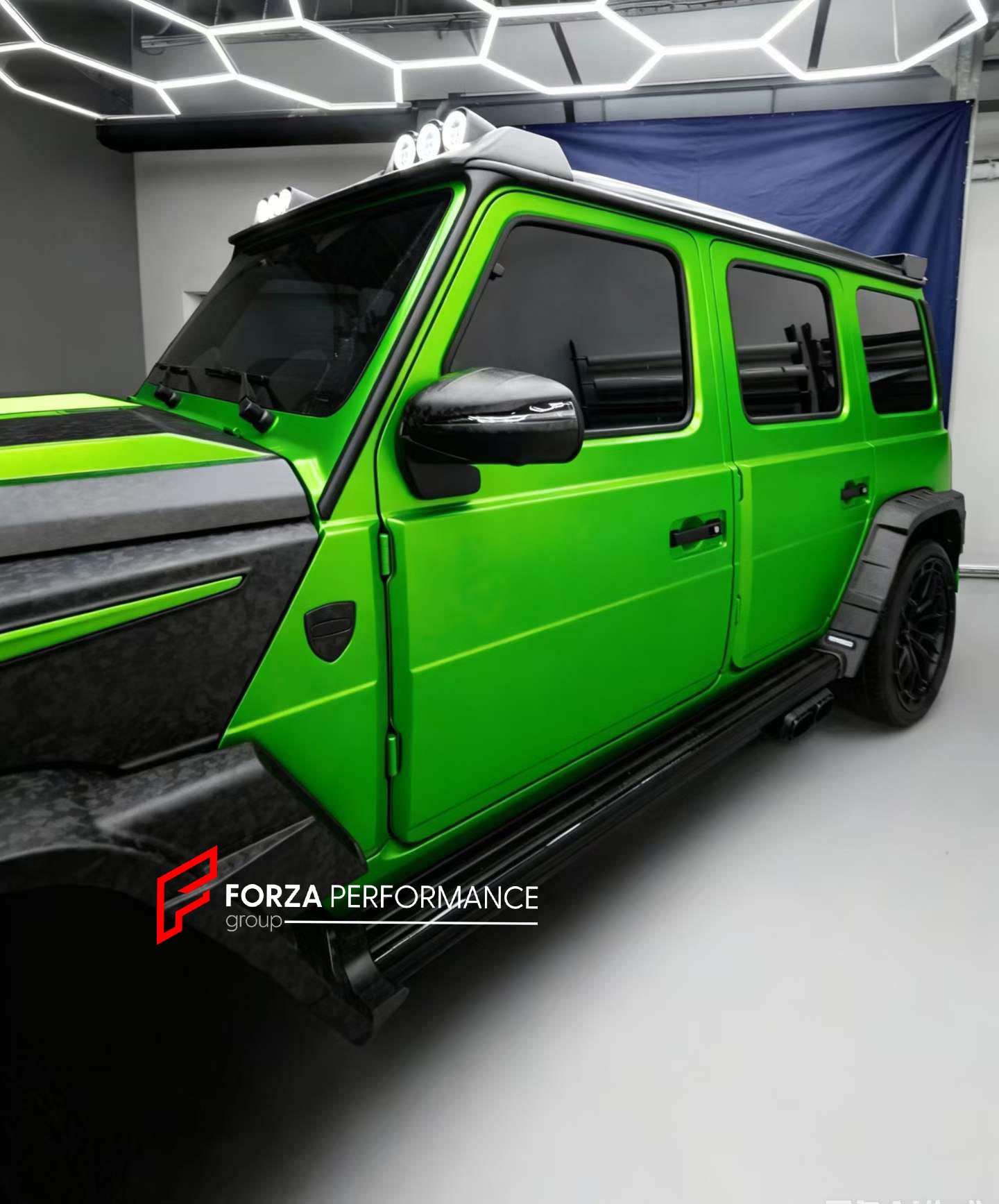 DRY CARBON WIDEBODY KIT FOR MERCEDES BENZ G CLASS W465 G500 G450d G580 G63 AMG 2024+