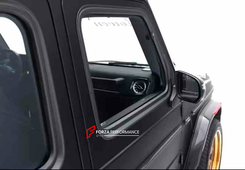 DRY CARBON WINDOW FRAME for MERCEDES BENZ G-CLASS W465 G63 G550 G500 G350 2024+

Set includes:

Window Frame

Material: Dry Carbon