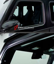 DRY CARBON WINDOW FRAME for MERCEDES BENZ G-CLASS W465 G63 G550 G500 G350 2024+

Set includes:

Window Frame

Material: Dry Carbon