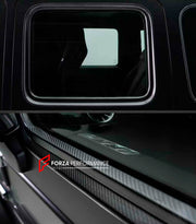DRY CARBON WINDOW FRAME for MERCEDES BENZ G-CLASS W465 G63 G550 G500 G350 2024+

Set includes:

Window Frame

Material: Dry Carbon