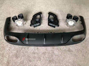 REAR DIFFUSER WITH EXHAUST TIPS for MERCEDES-BENZ E-CLASS COUPE C238 2017+

Set includes:
Rear Diffuser
Exhaust tips

Material: Plastic

NOTE: Professional installation is required

Contact us for pricing