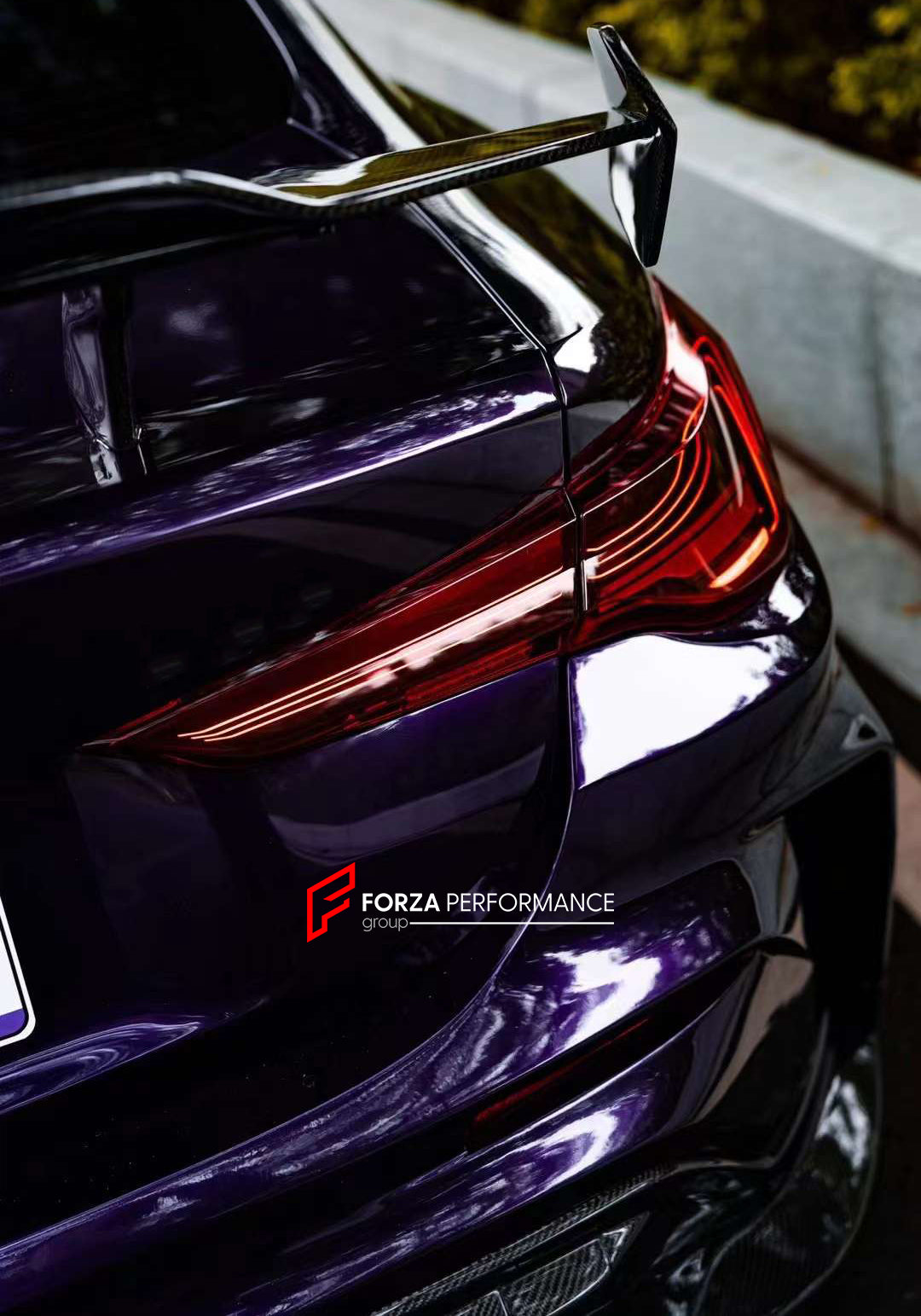 WIDE CARBON BODY KIT for BMW M4 G82/G83 2021+  Set includes:  Front Bumper Wide Fenders Side Skirts Rear Bumper Exhaust Tips