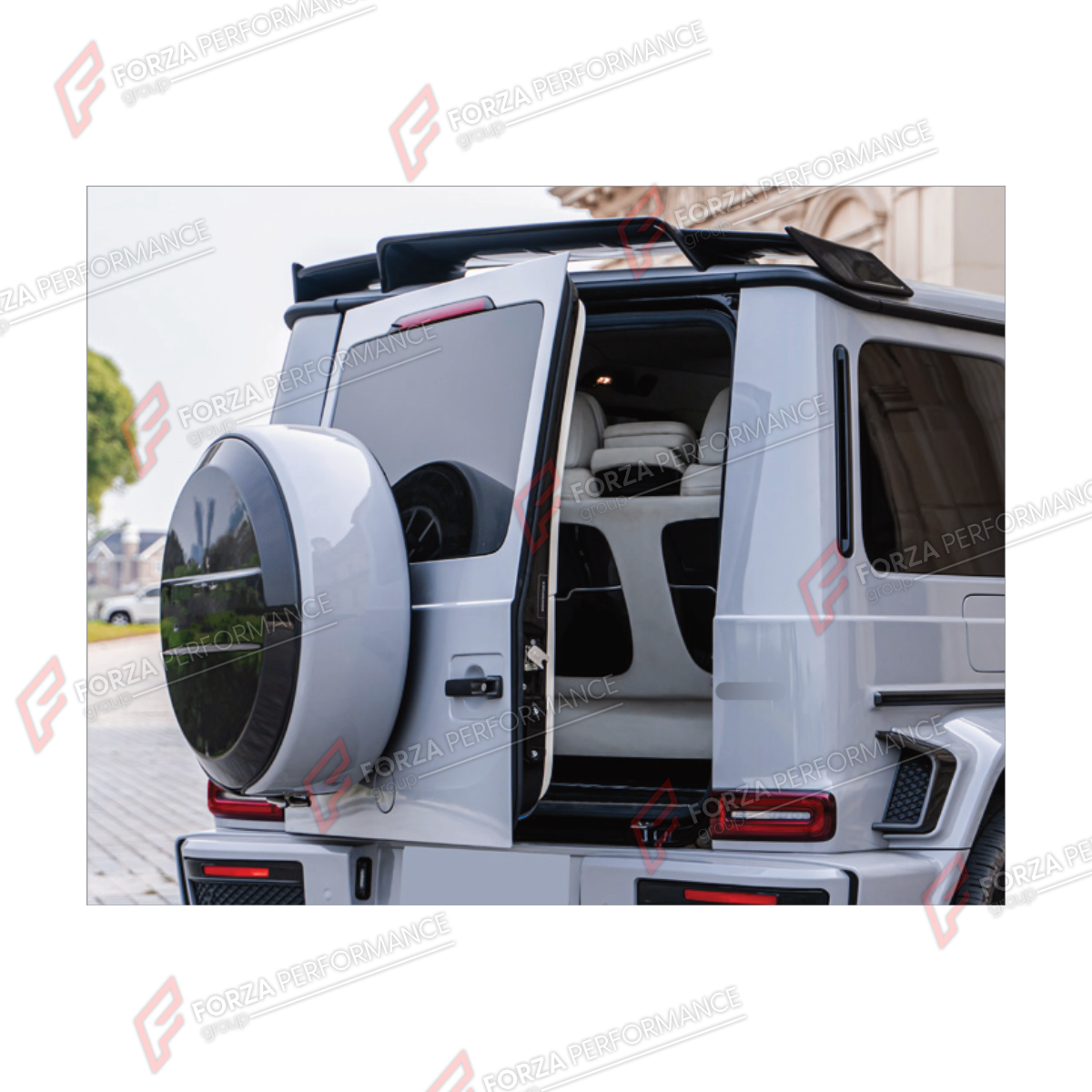 ELECTRIC SUCTION TAIL DOOR LOCK SOFT CLOSER SYSTEM for MERCEDES-BENZ G-CLASS W464 G63 G350 G350D G400D G500 G550 2019 - 2024

Set includes:
Electric Suction Tail Door Lock Soft Closer System

Material: Plastic

NOTE: Professional installation is required.