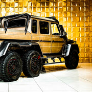ELECTRIC SIDE STEPS for Mercedes Benz G Class G63 AMG 6x6 2012 - 2015
Set includes:

Side Step Bars
Electric Motors With Brackets
Fixing Accessories
Wires With The Control Unit
Material: Aluminium

NOTE: Professional installation is required.