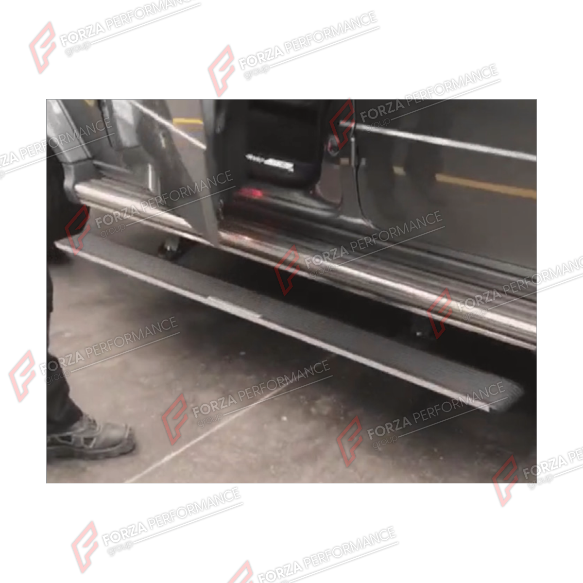 ELECTRIC SIDE STEPS for MERCEDES-BENZ G-CLASS W463 2008 - 2018

Set includes:
Electric Side Steps

Material: Plastic

NOTE: Professional installation is required.