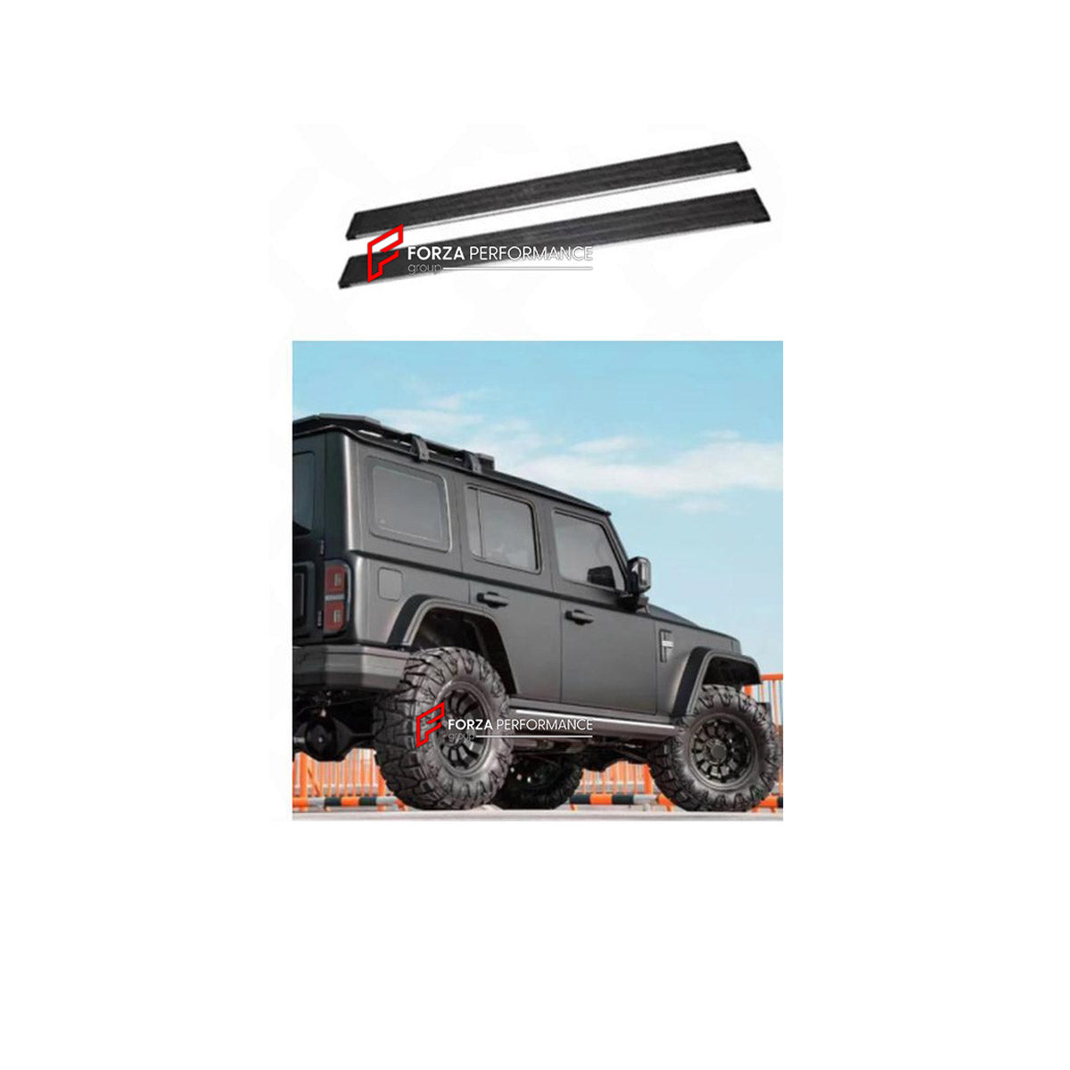 ELECTRIC SIDE STEPS WITH LED LIGHTS for BAW 212 T01 2024+

Set includes:
Electric Side Steps
LED Lights

Material: Plastic

NOTE: Professional installation is required.