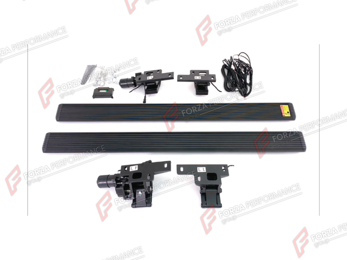 ELECTRIC SIDE STEPS WITH LED LIGHTS for MERCEDES-BENZ G-CLASS W464 2019 - 2024

Set includes:
Electric Side Steps With LED Lights

Material: Plastic

NOTE: Professional installation is required.