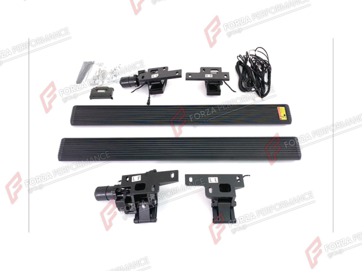 ELECTRIC SIDE STEPS WITH LED LIGHTS for MERCEDES-BENZ G-CLASS W464 2019 - 2024

Set includes:
Electric Side Steps With LED Lights

Material: Plastic

NOTE: Professional installation is required.
