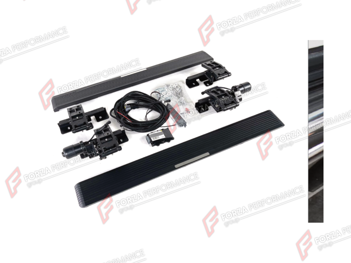 ELECTRIC SIDE STEPS WITH METAL PLATE for MERCEDES-BENZ G-CLASS W464 2019 - 2024

Set includes:
Electric Side Steps With Metal Plate

Material: Plastic, Metal

NOTE: Professional installation is required.