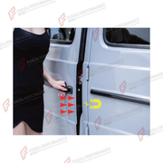 ELECTRIC SUCTION TAIL DOOR LOCK SOFT CLOSER SYSTEM for MERCEDES-BENZ G-CLASS W465 G63 G450D G500 G550 2025+

Set includes:
Electric Suction Tail Door Lock Soft Closer System

Material: Plastic

NOTE: Professional installation is required.