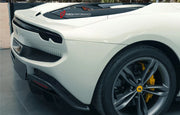 OEM style DRY CARBON Engine Cover for FERRARI 296 GTS GTB 2022+