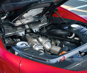 OEM style DRY CARBON Engine Cover for FERRARI 296 GTS GTB 2022+