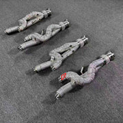 EQUAL DOWNPIPE for LAMBORGHINI AVENTADOR LP700 LP720 LP740 LP750 6.5T

Material: Stainless Steel

NOTE: Professional installation is required.