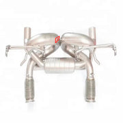 EQUAL LENGTH EXHAUST HEADERS MANIFOLDS for LAMBORGHINI HURACAN LP580 610 5.2 2014 - 2024 FORZA PERFORMANCE Custom Fit

Set includes:

Equal Length Exhaust Headers Manifolds
Material: Stainless Steel

Production time: 10–15 days