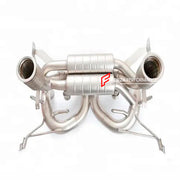 EQUAL LENGTH EXHAUST HEADERS MANIFOLDS for LAMBORGHINI HURACAN LP580 610 5.2 2014 - 2024 FORZA PERFORMANCE Custom Fit

Set includes:

Equal Length Exhaust Headers Manifolds
Material: Stainless Steel

Production time: 10–15 days
