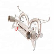 EQUAL LENGTH EXHAUST HEADERS MANIFOLDS for LAMBORGHINI HURACAN LP580 610 5.2 2014 - 2024 FORZA PERFORMANCE Custom Fit

Set includes:

Equal Length Exhaust Headers Manifolds
Material: Stainless Steel

Production time: 10–15 days