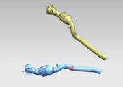 EXHAUST 200 CELL DOWNPIPE for FERRARI 12 CILINDRI V12 6.5 2024+ FORZA PERFORMANCE Custom Fit

Set includes:

200 Cell Sport Catalytic Downpipes
Connecting Pipes
Material: Stainless Steel (Can be made of Titanium)

Production time: 10–15 days
