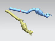 EXHAUST 200 CELL DOWNPIPE for FERRARI 12 CILINDRI V12 6.5 2024+ FORZA PERFORMANCE Custom Fit

Set includes:

200 Cell Sport Catalytic Downpipes
Connecting Pipes
Material: Stainless Steel (Can be made of Titanium)

Production time: 10–15 days
