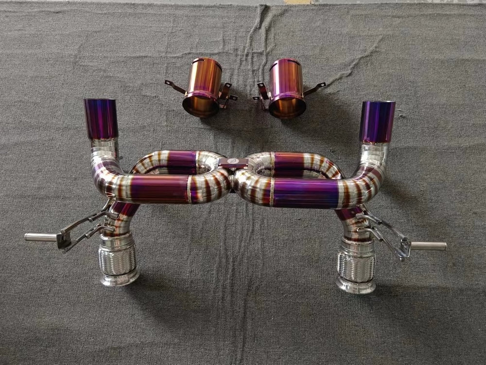 Aggressive sporty sound x-pipe Catback system for Lamborghini Huracan STO PERFORMANTE