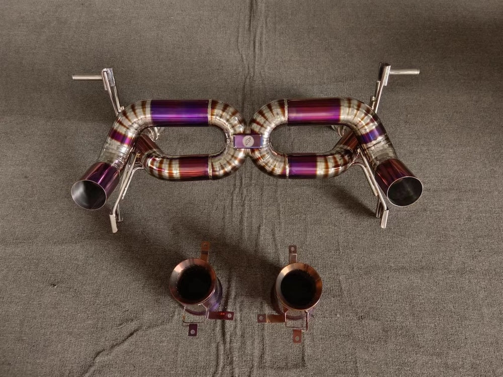 Aggressive sporty sound x-pipe Catback system for Lamborghini Huracan STO PERFORMANTE