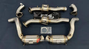 EXHAUST CATLESS CATTED 100/200/300 CELLS DOWNPIPE for ASTON MARTIN DB11/VANTAGE 4.0 M177 2016+