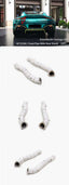 EXHAUST CATLESS CATTED 100/200/300 CELLS DOWNPIPE for ASTON MARTIN DB11/VANTAGE 4.0 M177 2016+