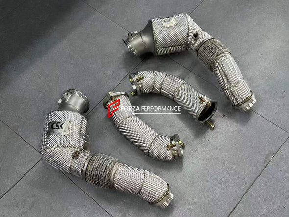 EXHAUST CATLESS DOWNPIPE for BMW X7 G07 M60i 4.4T 2024